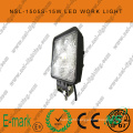 15W LED Work Light, 10-30V DC LED Work Light with 1275lm, Spot/Flood Beam, 5PCS X 3W Epsitar LEDs for Trucks, LED Work Light